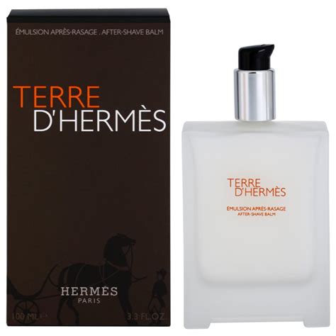 terre de hermes aftershave balm|hermes aftershave 100ml.